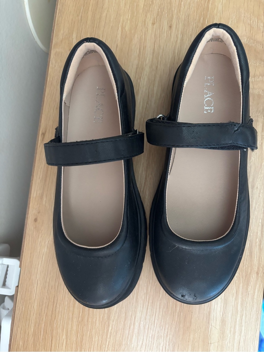 The Children's Place Black Mary Jane School Shoes